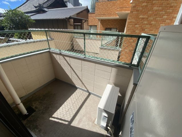 ライオンズマンション京都河原町のバルコニー