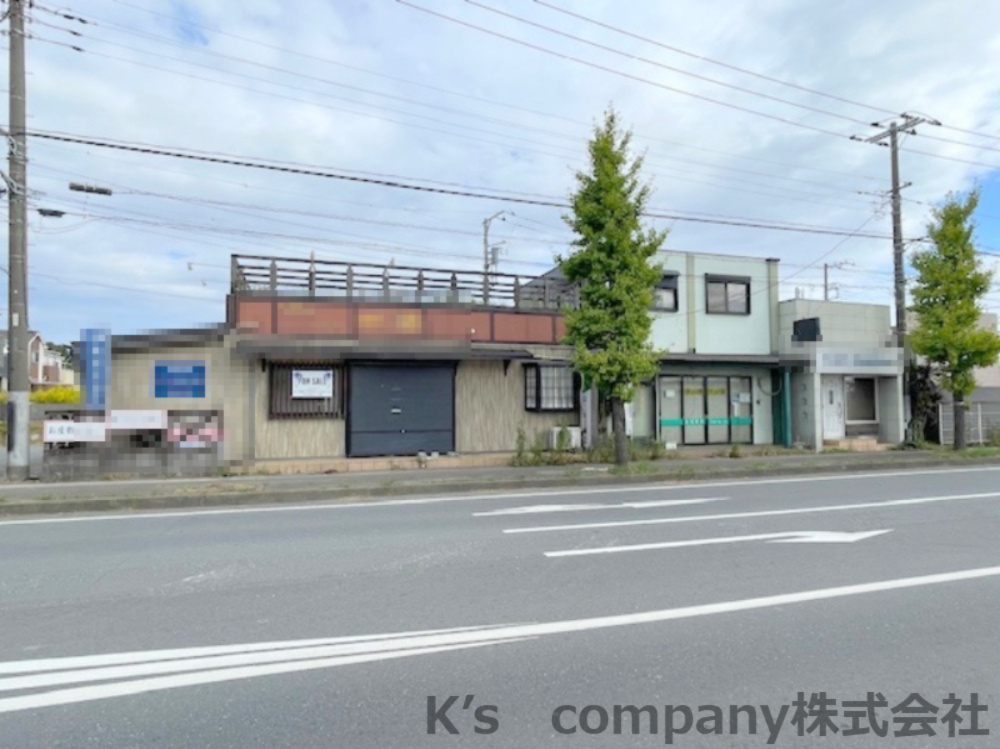 高座郡寒川町田端　建築条件なし　売地の前面道路含む現地写真|前面道路の様子です◇