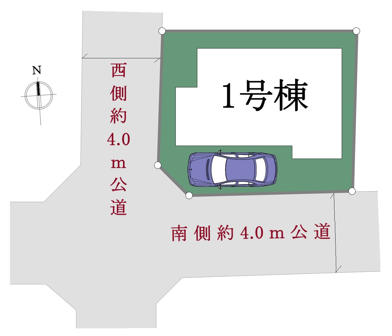 練馬区大泉学園町5丁目の区画図