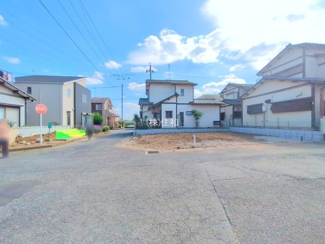 【新築分譲住宅】川越市大字砂久保の前面道路含む現地写真