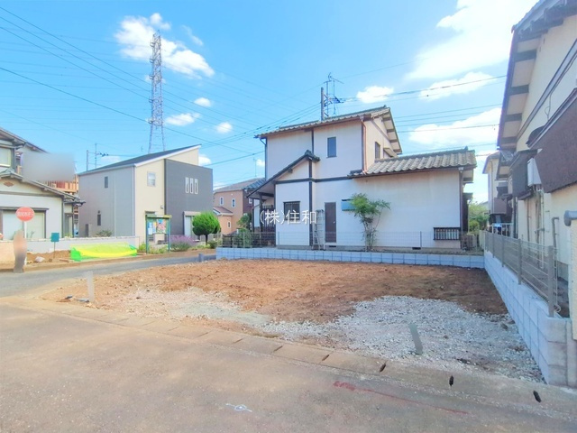 【新築分譲住宅】川越市大字砂久保の前面道路含む現地写真