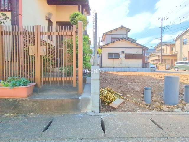 【新築分譲住宅】川越市大字砂久保の前面道路含む現地写真