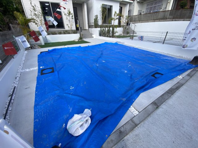 【駐車場】 | 南風原町津嘉山Ⅱ（全2棟）ラストA号棟 | A号棟　並列駐車2台完備♪