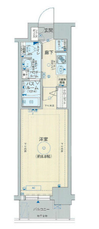 【間取り】 | エステムコート神戸ハーバーランド前Ⅳベイライト