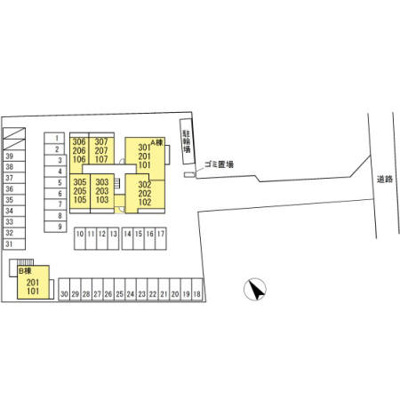【区画図】 | サンモール東川口 A棟