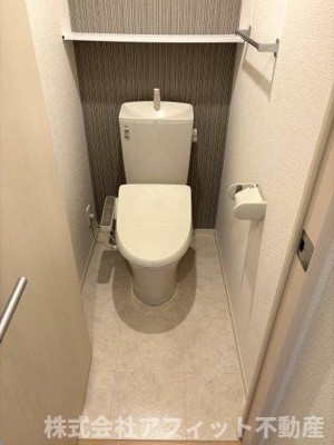 【トイレ】 | サンモール東川口 A棟 | 温水洗浄暖房便座