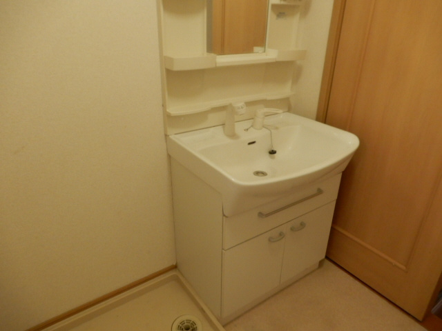 クラール雅の洗面所