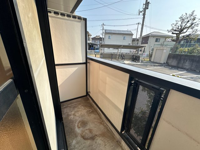 リバーサイドヴィレッジのバルコニー