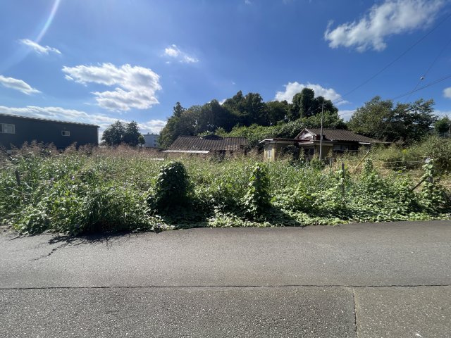 土浦市桜ヶ丘町　①号地の前面道路含む現地写真