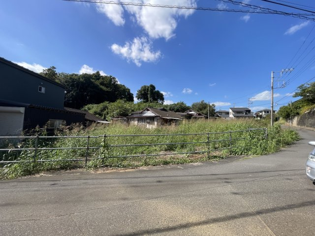 土浦市桜ヶ丘町　①号地の前面道路含む現地写真