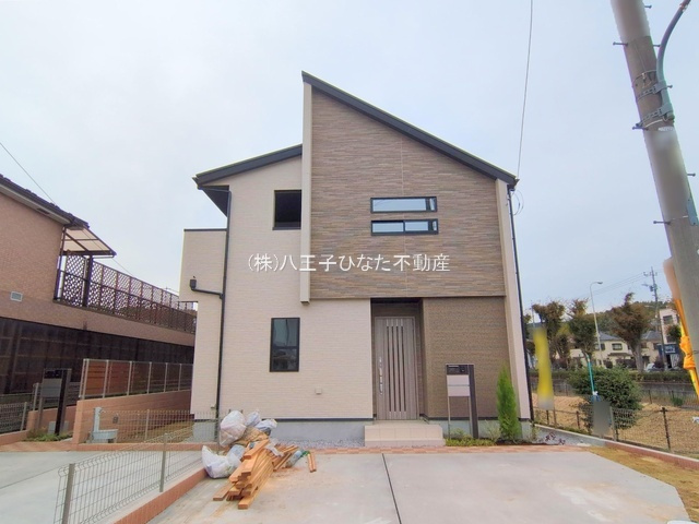 祝：成約済み　八王子市　上柚木　新築戸建ての外観|～仲介手数料無料☆八王子ひなた不動産～　八王子市上柚木　新築戸建て