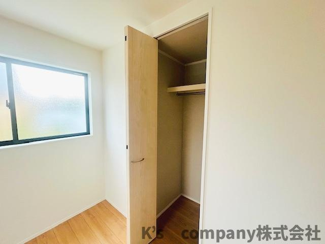 ◎藤沢市鵠沼海岸3丁目　新築戸建の収納|洋室6.1帖の収納スペース◇