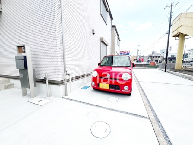 浦和区上木崎戸建の駐車場|駐車場！