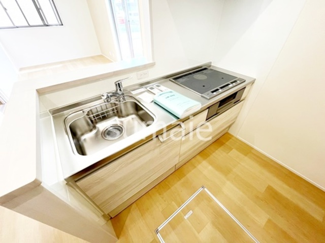 浦和区上木崎戸建のキッチン|IHコンロのシステムキッチン！