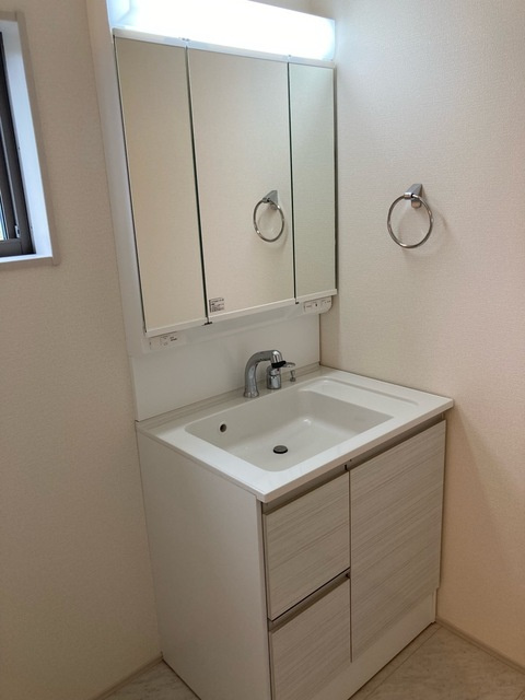 鹿沼市千渡　新築戸建8-1の独立洗面台