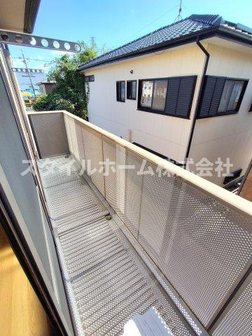 パリシーBのバルコニー