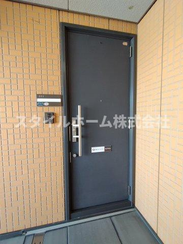 パリシーBの玄関