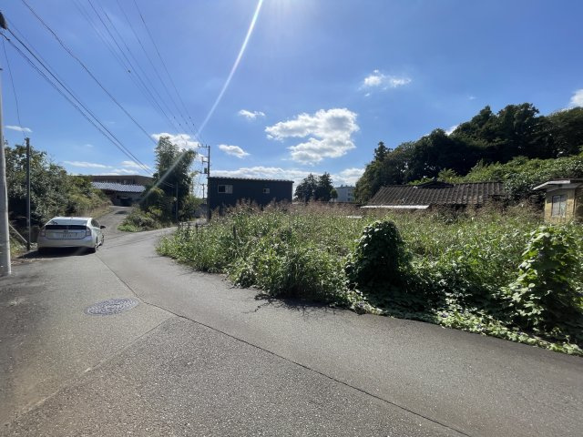 土浦市桜ヶ丘町　②号地の前面道路含む現地写真