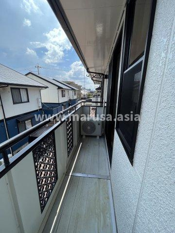 シンシアンBのバルコニー