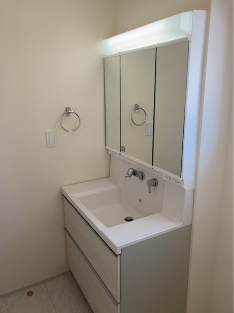 鹿沼市千渡　新築戸建8-3の独立洗面台