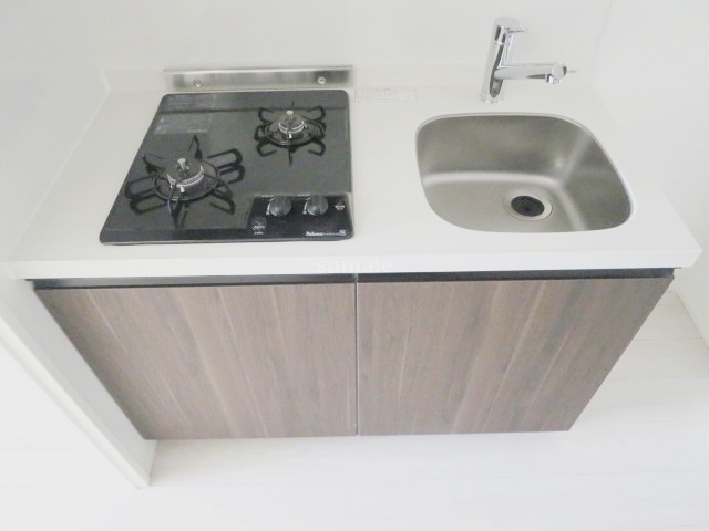 メイクスデザイン東十条のキッチン|2口コンロのキッチンです！