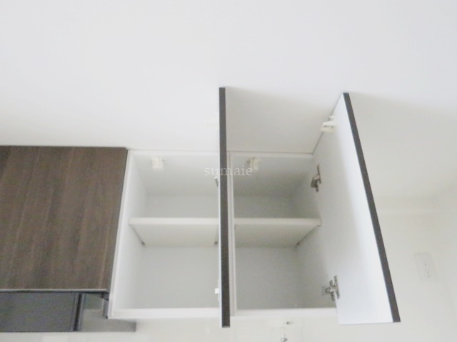 メイクスデザイン東十条のキッチン|キッチン上部の収納です！