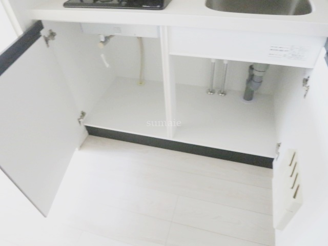 メイクスデザイン東十条のキッチン|キッチン下部の収納です！