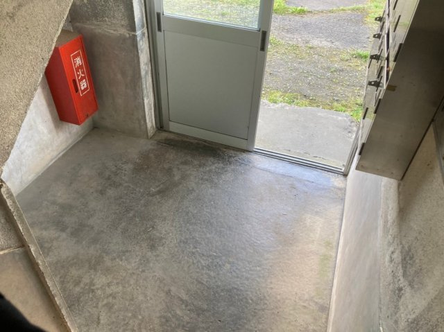 若草401マンションのロビー