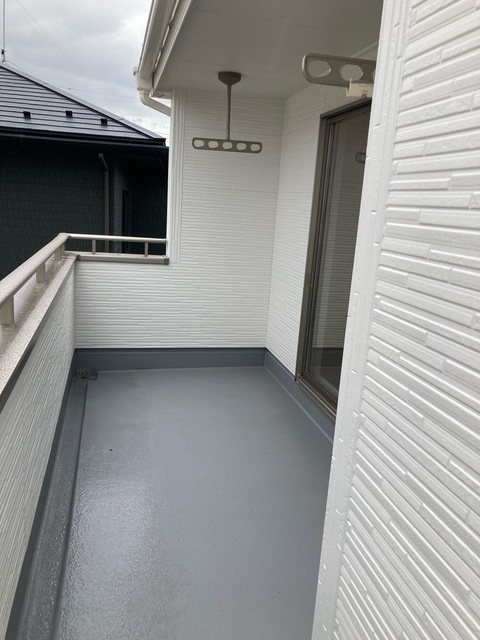 鹿沼市千渡　新築戸建8-5のバルコニー