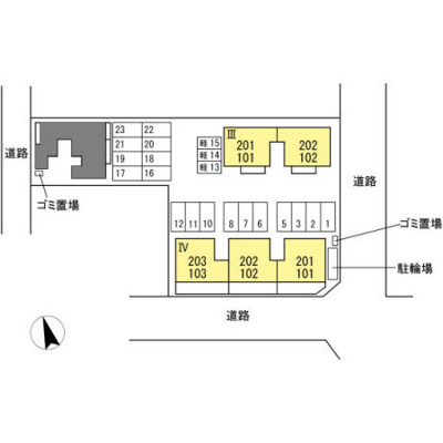 【区画図】 | セジュール上野浦 Ⅳ