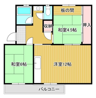 【間取り】 | 箕面如意谷住宅7号棟