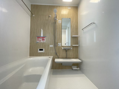 【浴室】 | 沖縄市美里6丁目（全9棟）12号棟 | 12号棟　浴室換気乾燥機付き♪