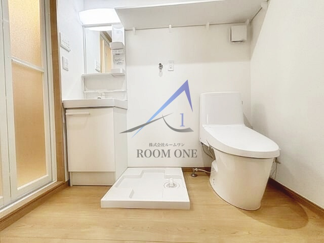 ＩＲＯＨＡ浅草の設備|洗濯機置き場です。