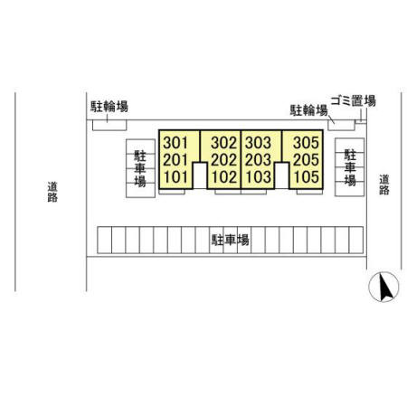 ひたち野Merry.Palの区画図