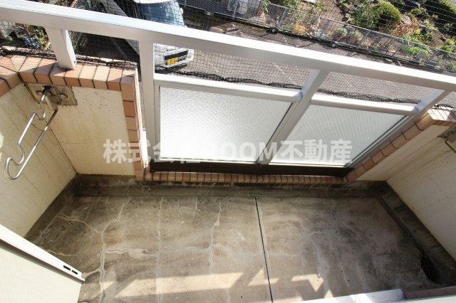 ガーデンR１のバルコニー|バルコニー付きです