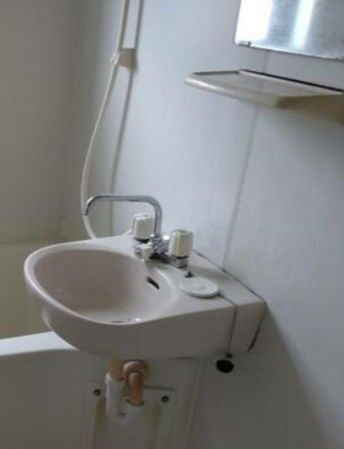 岩井マンションの洗面所