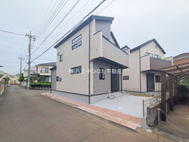 祝：成約済み　八王子市　散田町　新築戸建ての外観|～仲介手数料無料☆八王子ひなた不動産～　八王子市散田町　新築戸建て