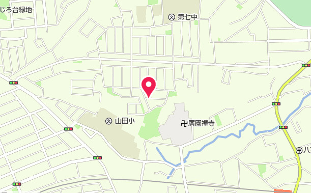 祝：成約済み　八王子市　散田町　新築戸建ての地図|～仲介手数料無料☆八王子ひなた不動産～　八王子市散田町　新築戸建て