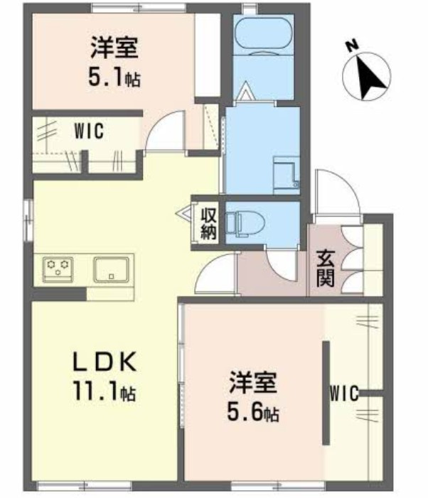 フォーレス御立東の間取り