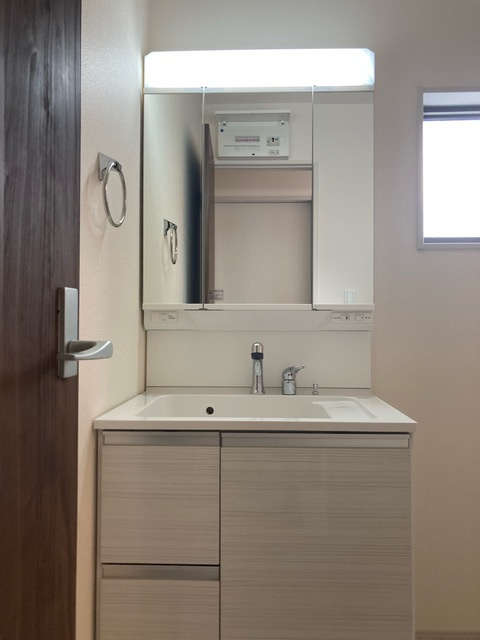 鹿沼市千渡　新築戸建8-6の独立洗面台