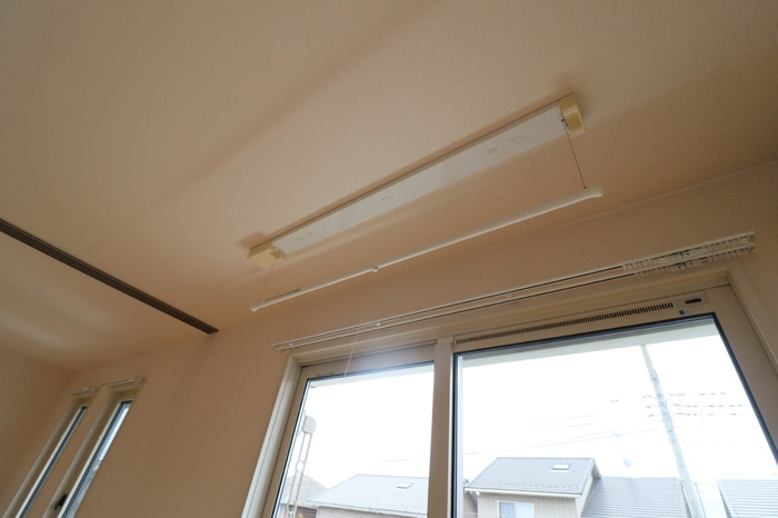 メゾン・コンフォースの設備|室内物干しがあります