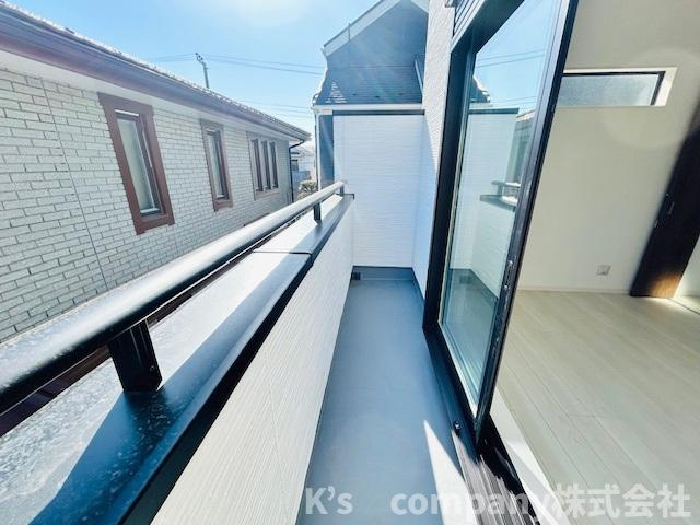 ◎藤沢市鵠沼海岸7丁目　新築戸建　1号棟のバルコニー|バルコニー☆