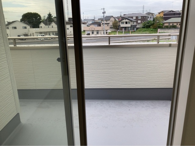 鹿沼市千渡　新築戸建8-8のバルコニー