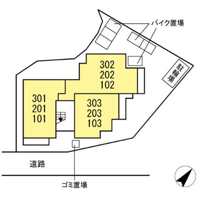 【区画図】 | D Paina Hino（ディーパイナヒノ） | D Paina Hino　区画図