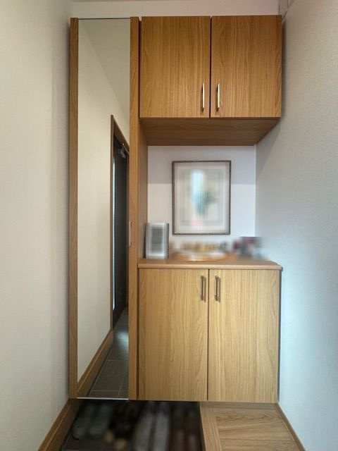 中川区柳川町戸建の玄関|玄関収納