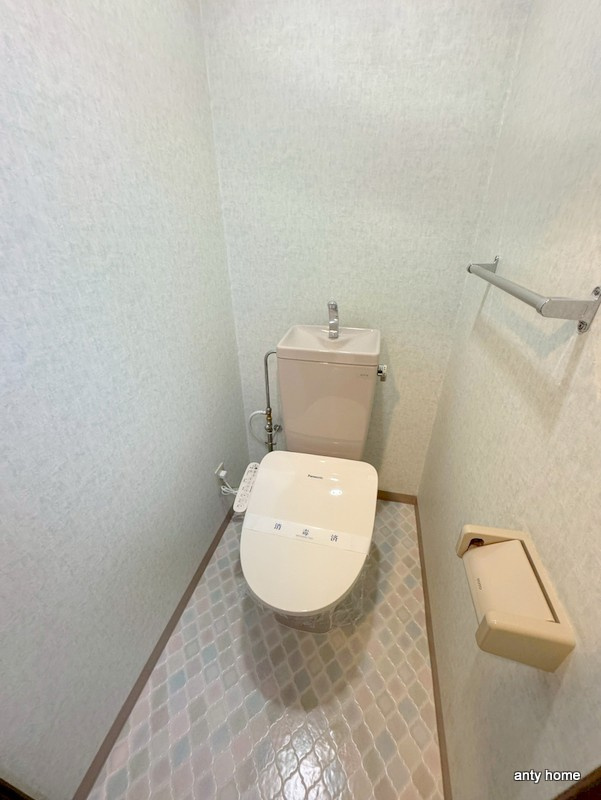 フェスタ天神橋　仲介手数料無料のトイレ