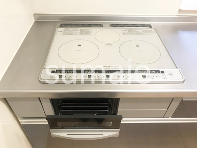 Will Squareのキッチン|IHコンロ付きキッチン。