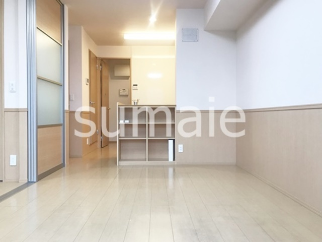 Will Squareの居間・リビング|人気のフローリングです。