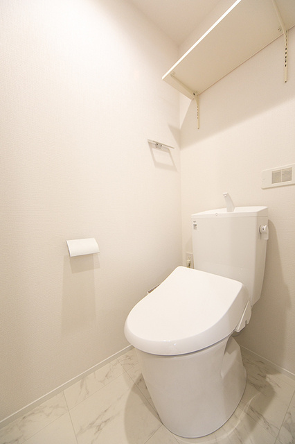 ＨＩＬＬ　ＴＯＰ　ＲＥＳＩＤＥＮＣＥ　ＯＳＡＫＩのトイレ|※写真は同タイプ住戸です。