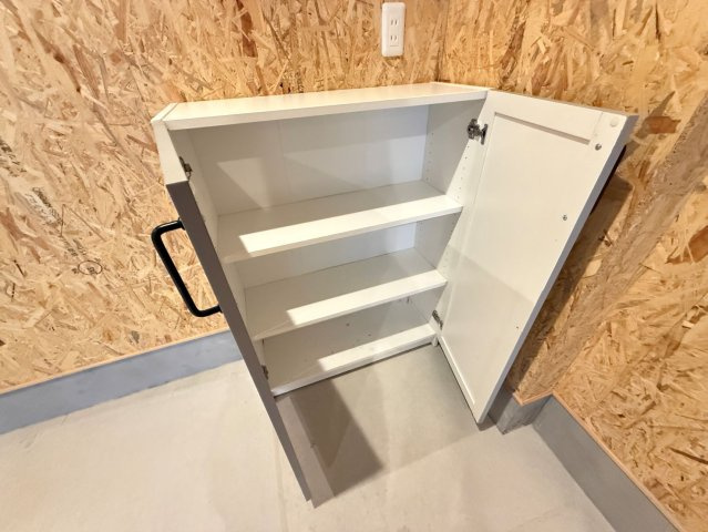 香里園ガレージハウスの収納|収納豊富です